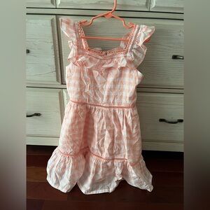 Janie and Jack gingham dress back to school or picture day outfit 🍎📚